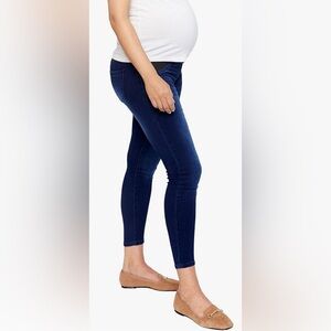 Women's 1822 Butter Maternity Skinny Blue Jeans Size 4/27 NEW